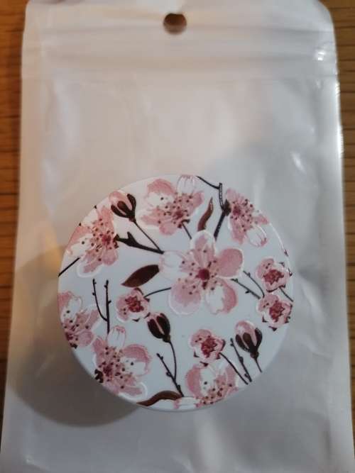 Pop sockets Universal Holder Pop Socket - Light Pink Flower