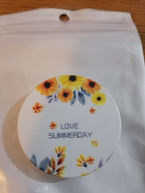 Pop sockets Universal Holder Pop Socket - Yellow Flower