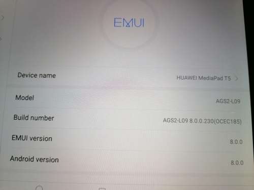 Huawei MediaPad T5 10.1inch very clean