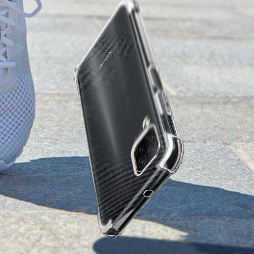 HUAWEI P40 Lite Shockproof Bumper corners Cover + TEMPERED GLASS