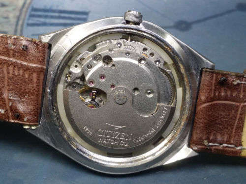 Vintage Citizen 21J Mechanical Automatic Day&Date Movement Mens Wrist Watch Ref14