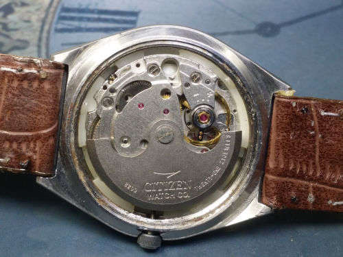 Vintage Citizen 21J Mechanical Automatic Day&Date Movement Mens Wrist Watch Ref14