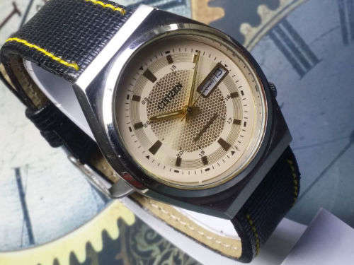 Vintage Citizen 21J Mechanical Automatic Day&Date Movement Mens Wrist Watch- Ref 30