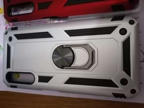 HUAWEI Y9S Hybrid Shockproof Armor Cover Case  + TEMPERED GLASS