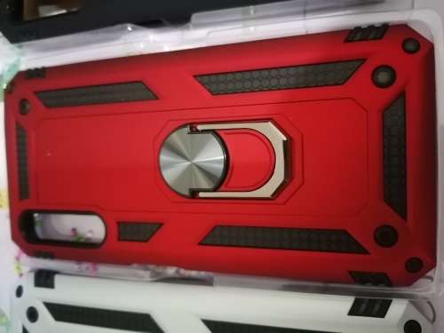 HUAWEI Y9S Hybrid Shockproof Armor Cover Case  + TEMPERED GLASS