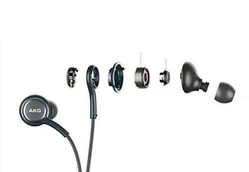 AKG Headphones Earphones - Color Black