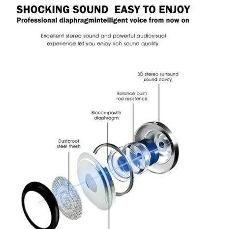 AKG Headphones Earphones - Color Black