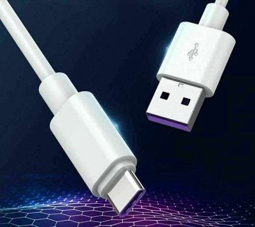 5A Type C USB-C 1M Super Charge Fast Data Cable for Huawei P20 P30 Pro Mate