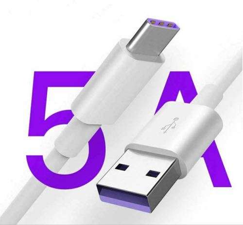 5A Type C USB-C 1M Super Charge Fast Data Cable for Huawei P20 P30 Pro Mate