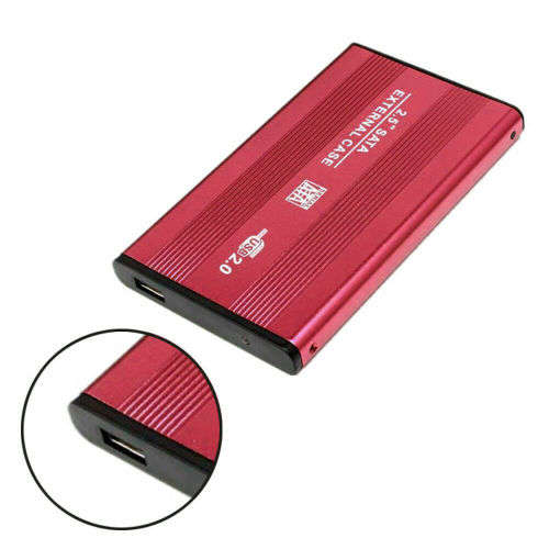 External Hard Drive Casing - 2.5` SATA