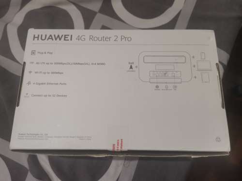 Huawei B612-233 4G Lte router (It take a SIM CARD)