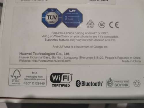 Huawei Watch 2 with LTE phone functionality, model LEO DLXX