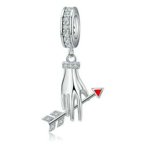 1pcs Silver  European Charm Beads Fit 925 Necklace, Bracelet Pendant Chain