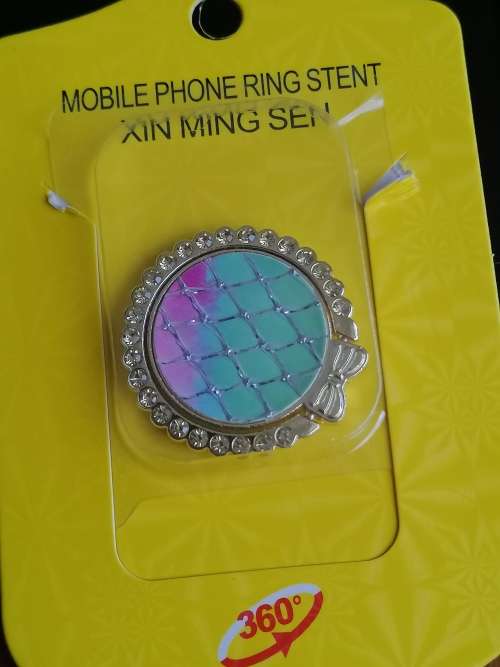 Universal Mobile Phone Ring Stent - Light Green Mermaids Tail