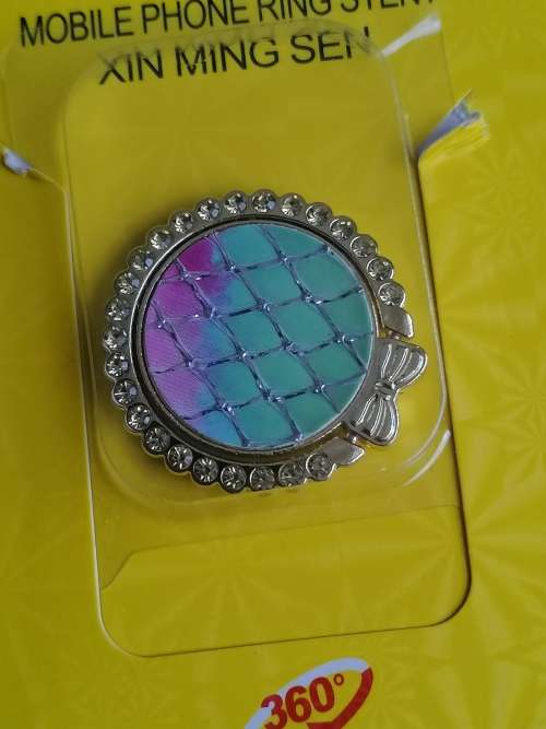 Universal Mobile Phone Ring Stent - Light Green Mermaids Tail