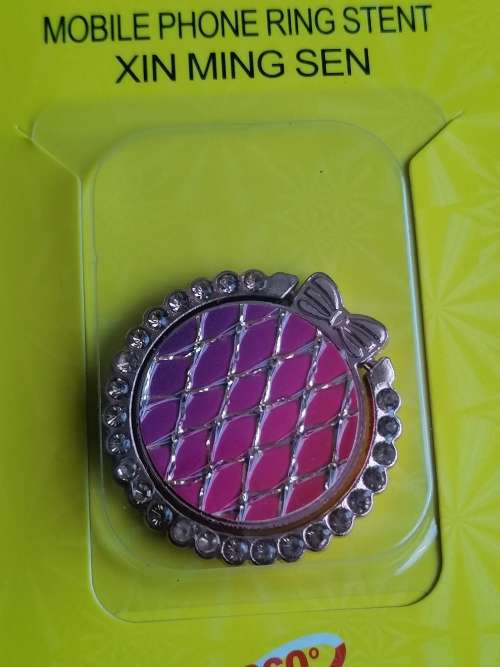 Universal Mobile Phone Ring Stent - Deep Pink Mermaids Tail