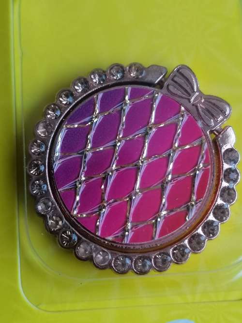 Universal Mobile Phone Ring Stent - Deep Pink Mermaids Tail