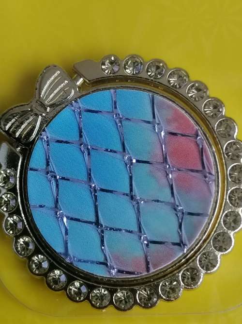 Universal Mobile Phone Ring Stent - Light Blue & Orange Mermaids Tail