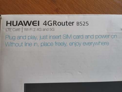 Huawei 4G/5G Router model B525s 65a (It take a SIM CARD) up to 64 users