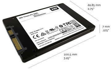 WD 500GB SSD 2.5inch like new