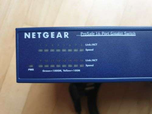 NETGEAR ProSafe 16 port Gigabit Switch