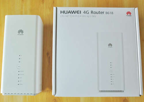 Huawei B618 5G router (It take a SIM CARD)