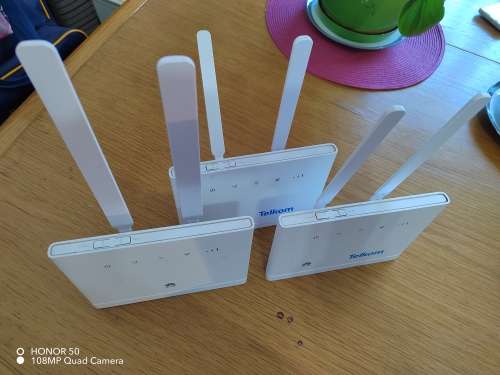 Huawei 4G Router model B315s (It take a SIM CARD) up to 32 users