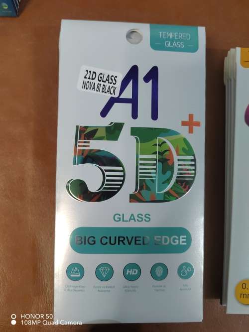 Huawei Nova 8i -  Tempered Glass - Full Screen Protector