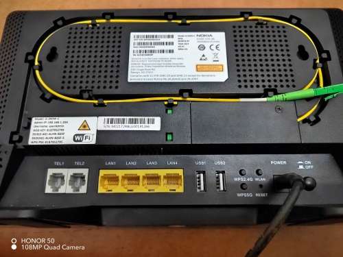 Nokia G-240w-C Router (Doesn't take a SIM CARD) Fiber router