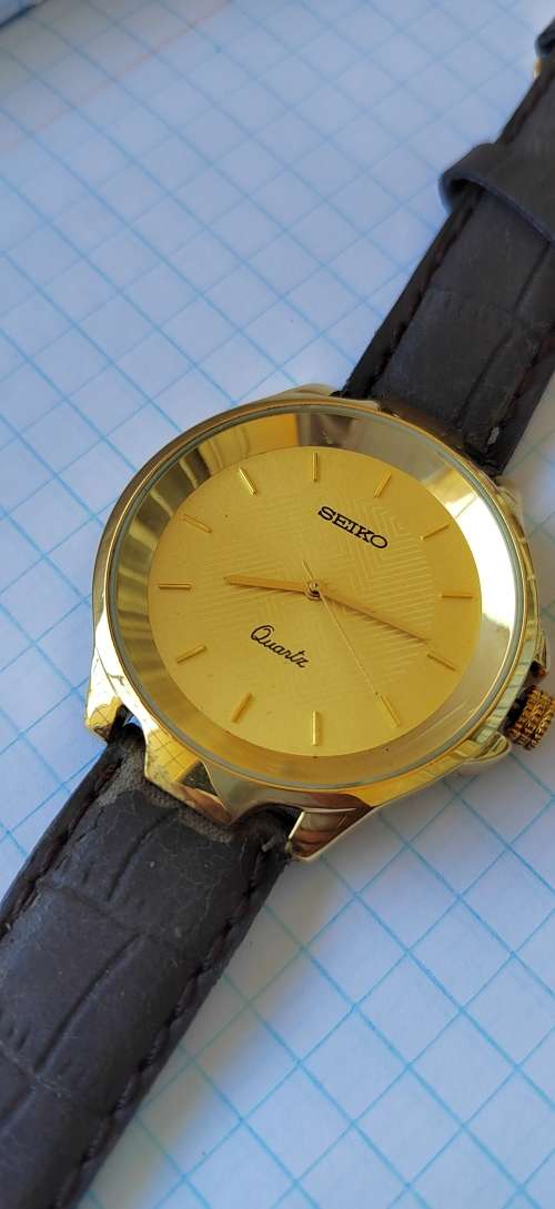 WRIST WATCH QUARTZ BATTERY GENTS MEN WRIST WATCH JAPAN