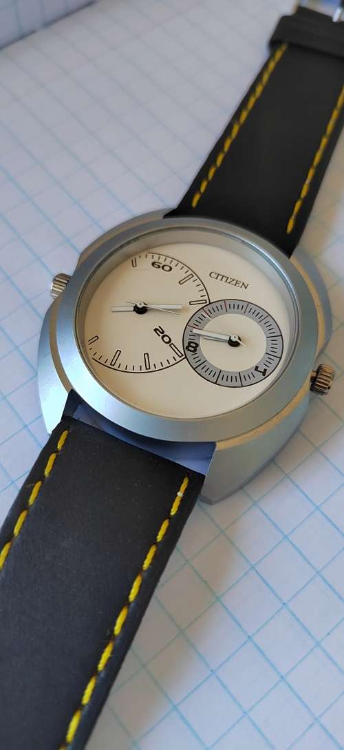 FASHION WRIST DOUBLE WATCH QUARTZ BATTERY GENTS MEN WRIST WATCH