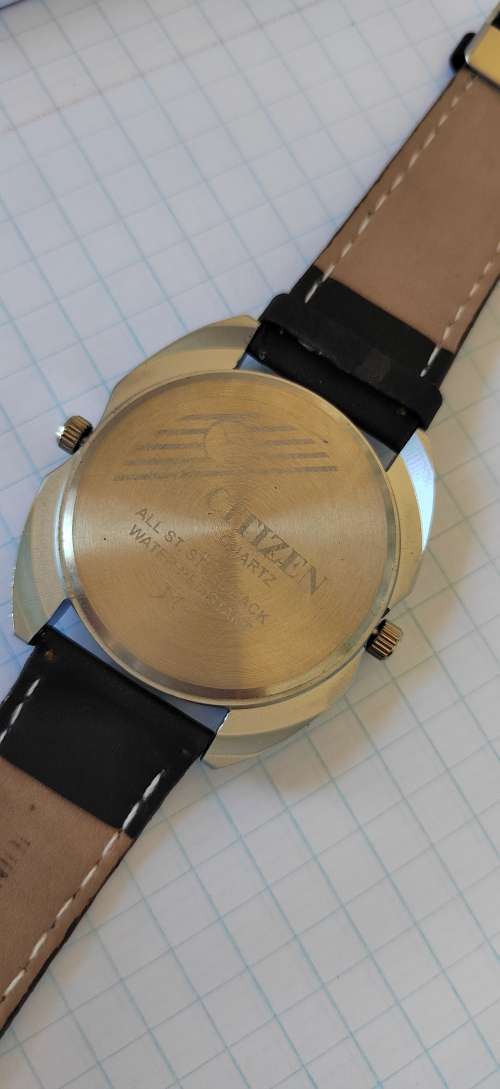 FASHION WRIST DOUBLE WATCH QUARTZ BATTERY GENTS MEN WRIST WATCH