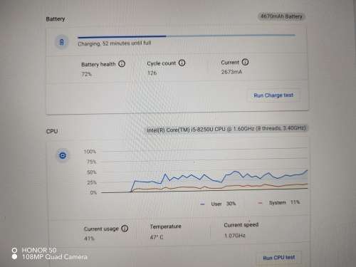 Acer Chromebook i5 8th gen