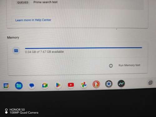 Acer Chromebook i5 8th gen