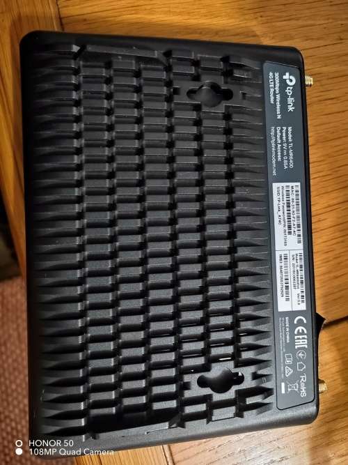 TP-LINK TL-MR6400 4G LTe router - It take a sim card