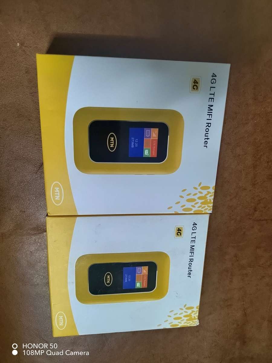 MTN H221M 4G/LTE Mobile Wi-Fi Modem Router Bundle