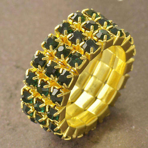 9K Yellow Gold Filled Womens Ring Size 7