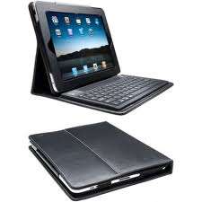 iPad leather case with Built-in bluetooth keyboard!