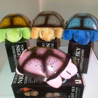 *** BLUE Musical Turtle Night Light *** CRAZE R1 Start with CRAZE R5 per bid increment ***