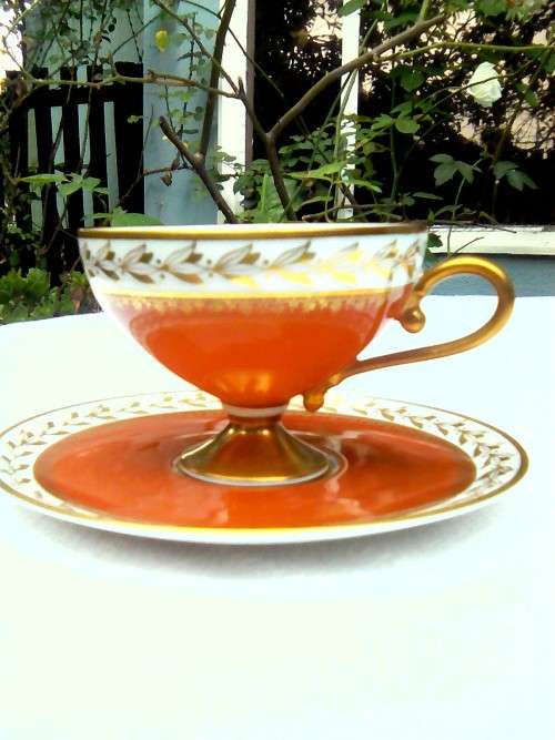 COLLECTORS!! HUTSCHENREUTHER BAVARIA GERMANY CUP & SAUCER
