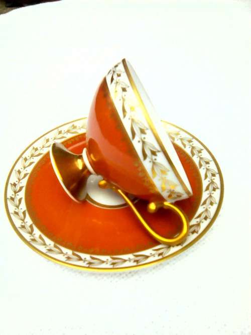 COLLECTORS!! HUTSCHENREUTHER BAVARIA GERMANY CUP & SAUCER