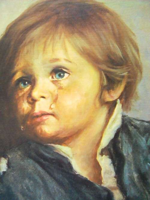 GIOVANNI BRAGOLIN, CRYING BOY Print 1911-1981