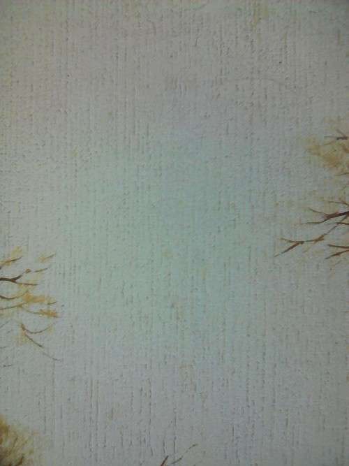 LARGE OIL PAINTING, D. CURTIS