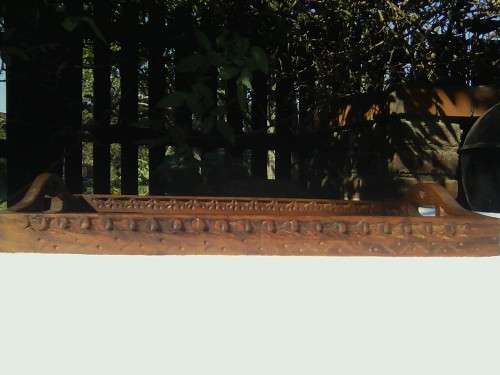 BEAUTIFUL WOODEN TRAY 32.3CM X 21.5CM