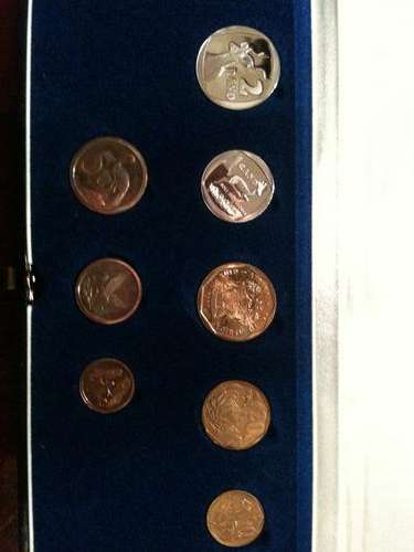 1990 - South African Short Proof Set (new coins)