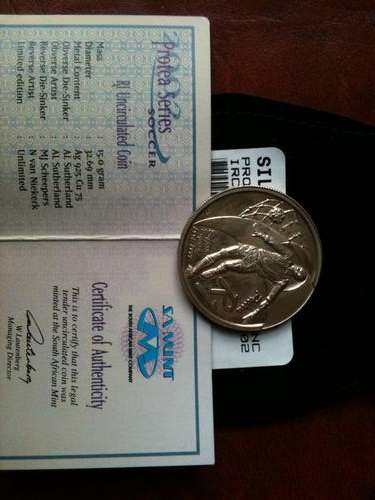 2002 R1 (Silver) - Soccer (uncirculated) - only 527 minted