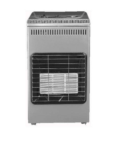 CONTI WINDFIRE GAS/ ELECTRIC COMBINATION HEATER, ON WHEELS, NEW, BEST PRICE