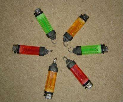 GREAT PROMOTIONAL ITEM, CHECK THIS OUT, LIGHTER KEYRING, NEVER BE WITHOUT YOUR LIGHTER