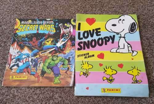 PANINI STICKER BOOKS