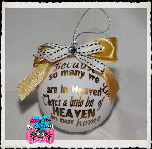 Personalized  baubles